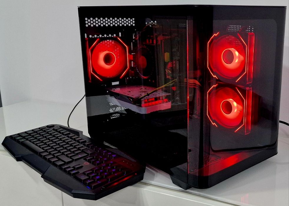 Komputer gamingowy intel 12400 RX 580 8Gb DDR5 16Gb SSD 1000GB Wifi