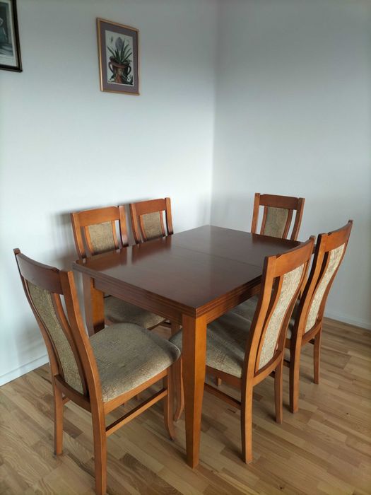 Krzesła do stołu. Orzech. Świetny producent LENA Łubowo