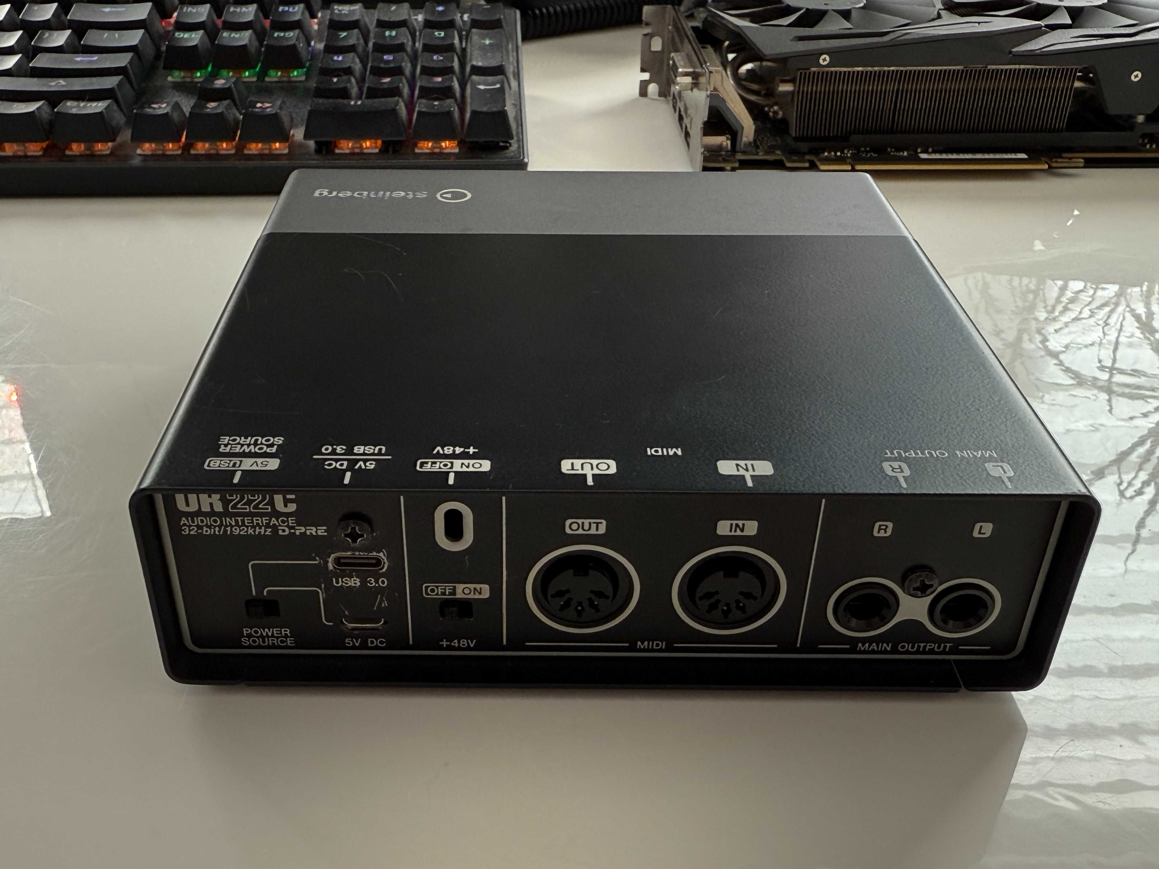 Sprzedam Steinberg UR22C – interfejs audio, USB-C, 48V