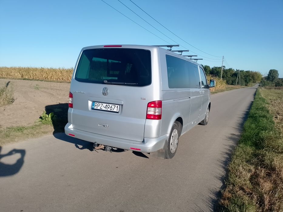 VW T5 caravella 2.5tdi long zarejestrowany opłacony