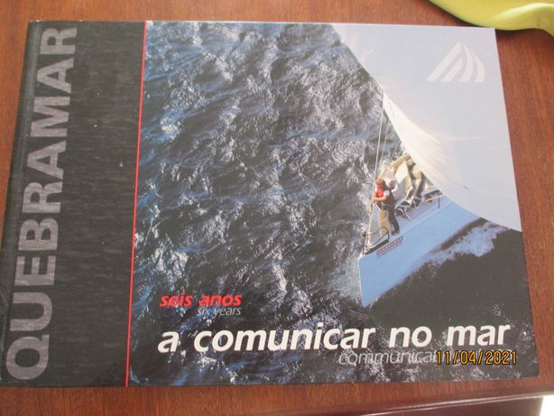 Livro - Quebramar - seis anos a comunicar no mar