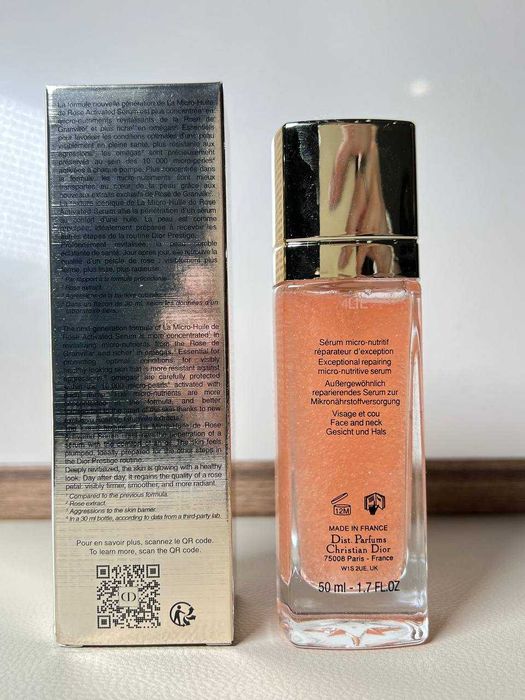 Сироватка для обличчя Dior Prestige La Micro-Huile de Rose Advanced