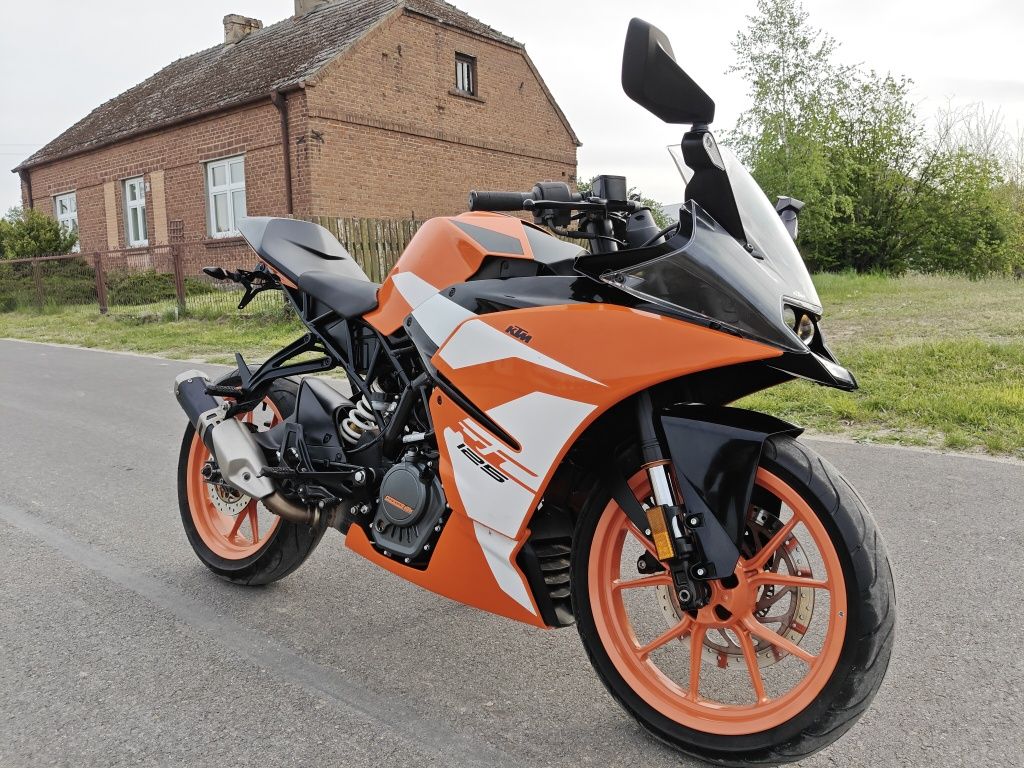 KTM 125 RC ABS  zadbany Niemcy 18r