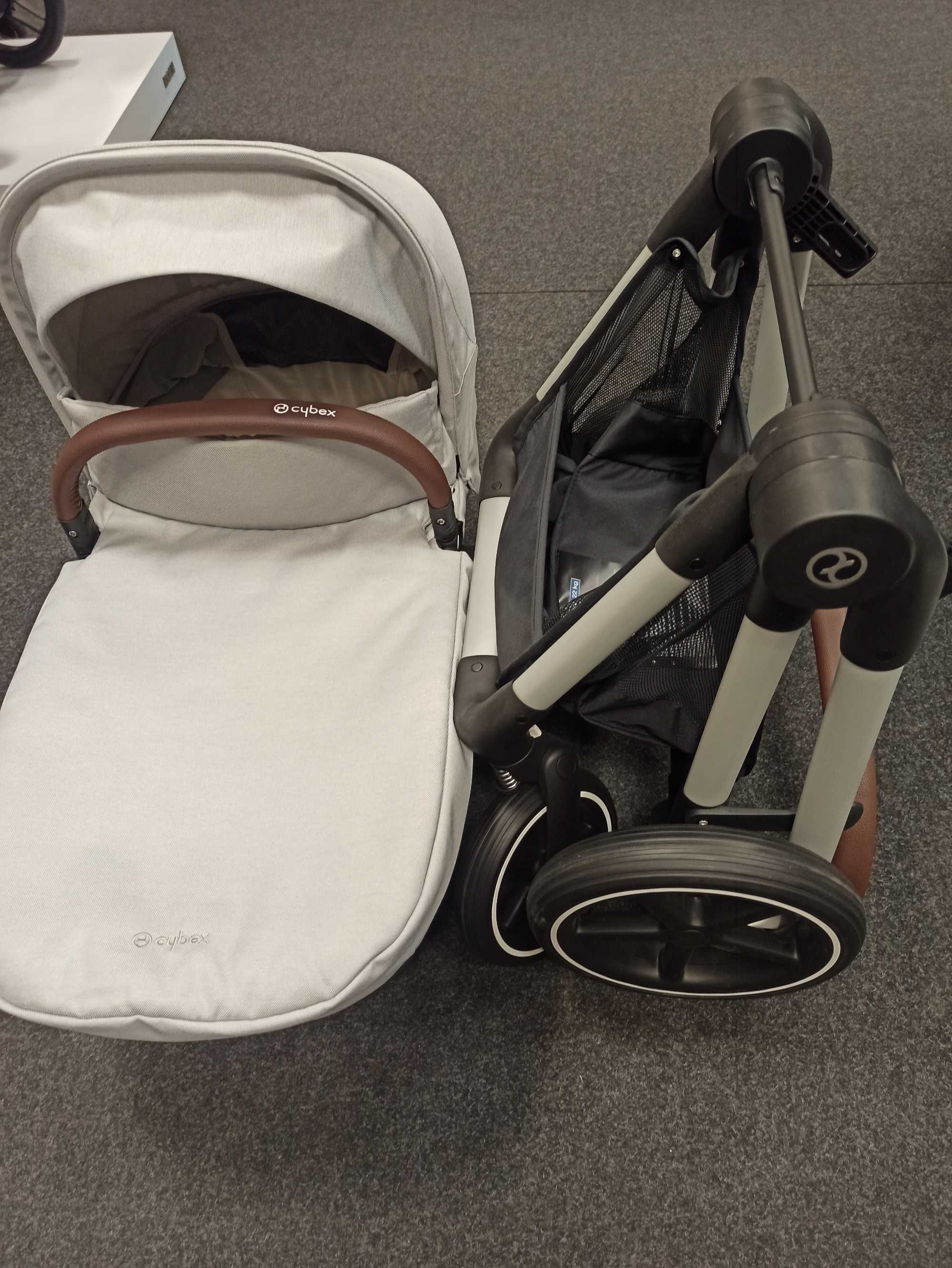Wózek 2w1 Cybex Eos Lava Grey