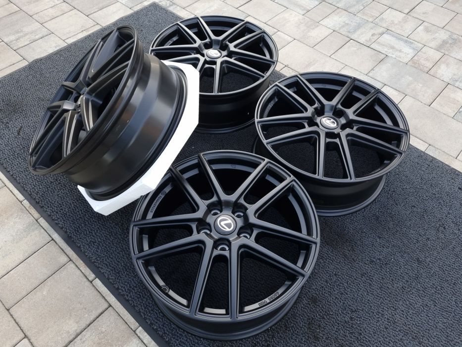 Lexus 18 " Felgi nowe 5x114,3 RX LBX NX alufelgi czarne