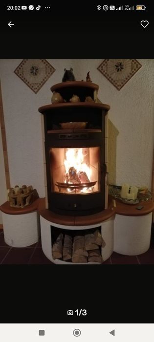 Kominek 9 KW kompletny