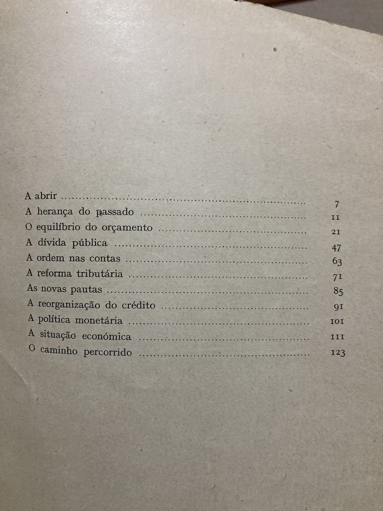 Livro A Obra de Salazar na Pasta das Finanças 1940