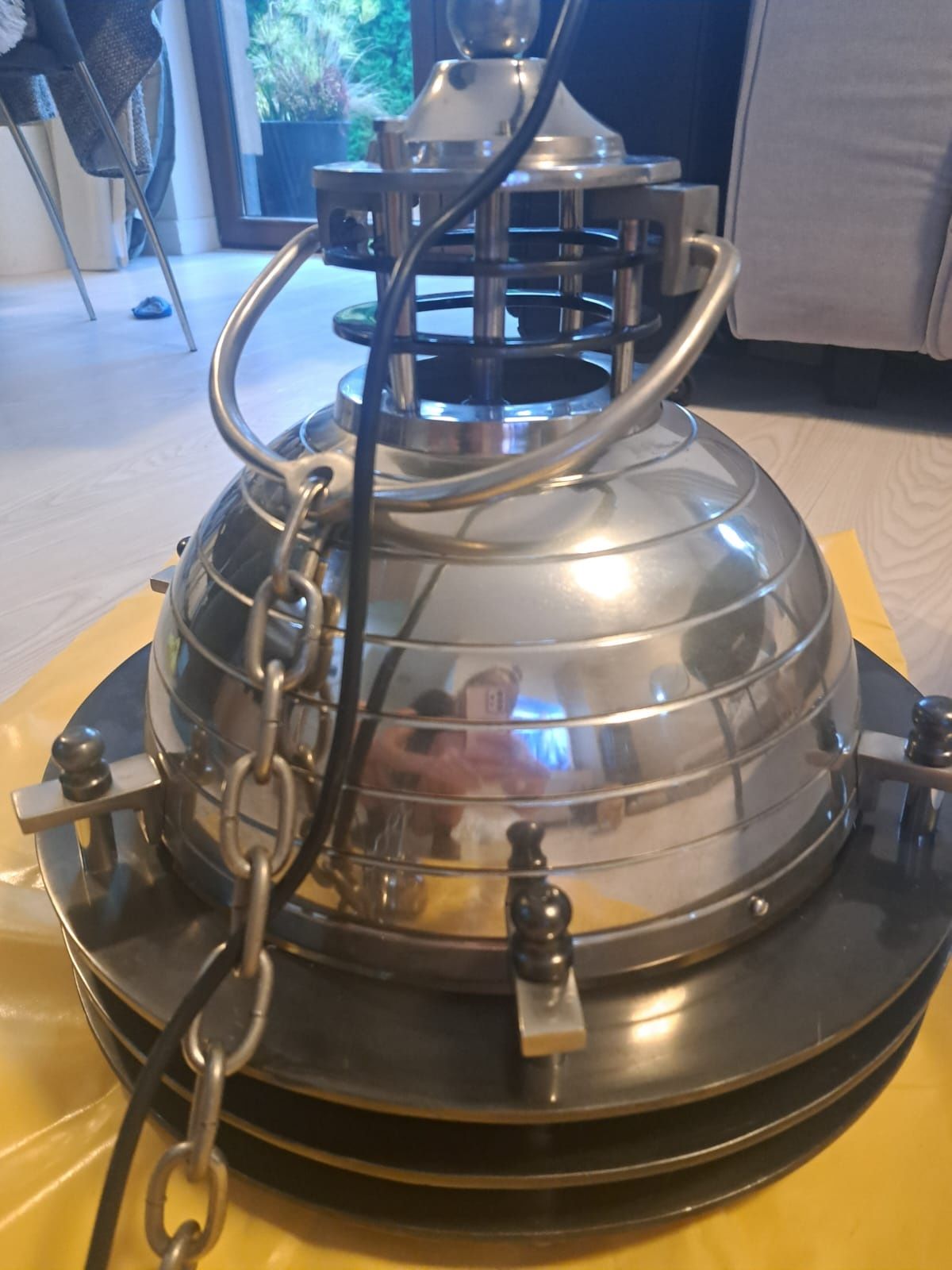 Lampa oryginalna Vintage Hamptons , Industrial styl Eichholtz