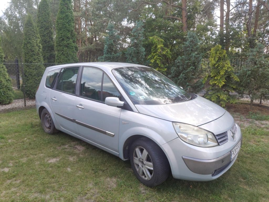 Renault scenic II uszkodzona turbina