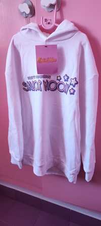 Camisola sweatshirt carapuço navegantes da lua saylor moon