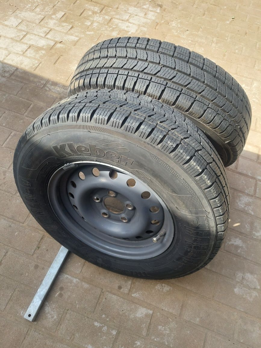 2x kola 5x112 do przyczepki Kleber Translap 185 R14C 102/100R