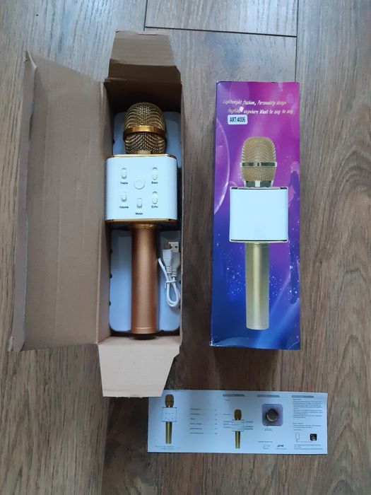 Караоке микрофон детский