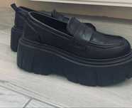Mokasyny-loafersy czarne