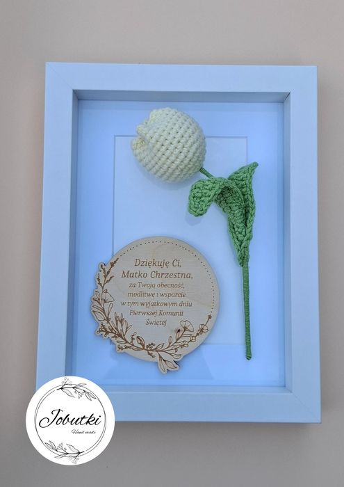 Podziękowanie dla gości komunia chrzciny