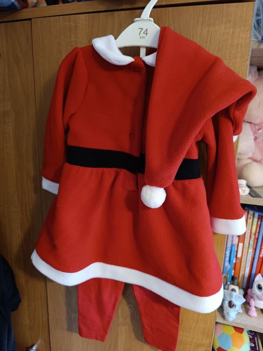 Strój Mikołajki dla dziewczynki