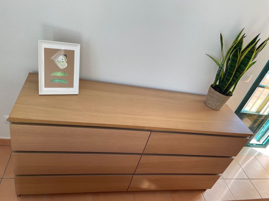 Cômoda MALM Ikea