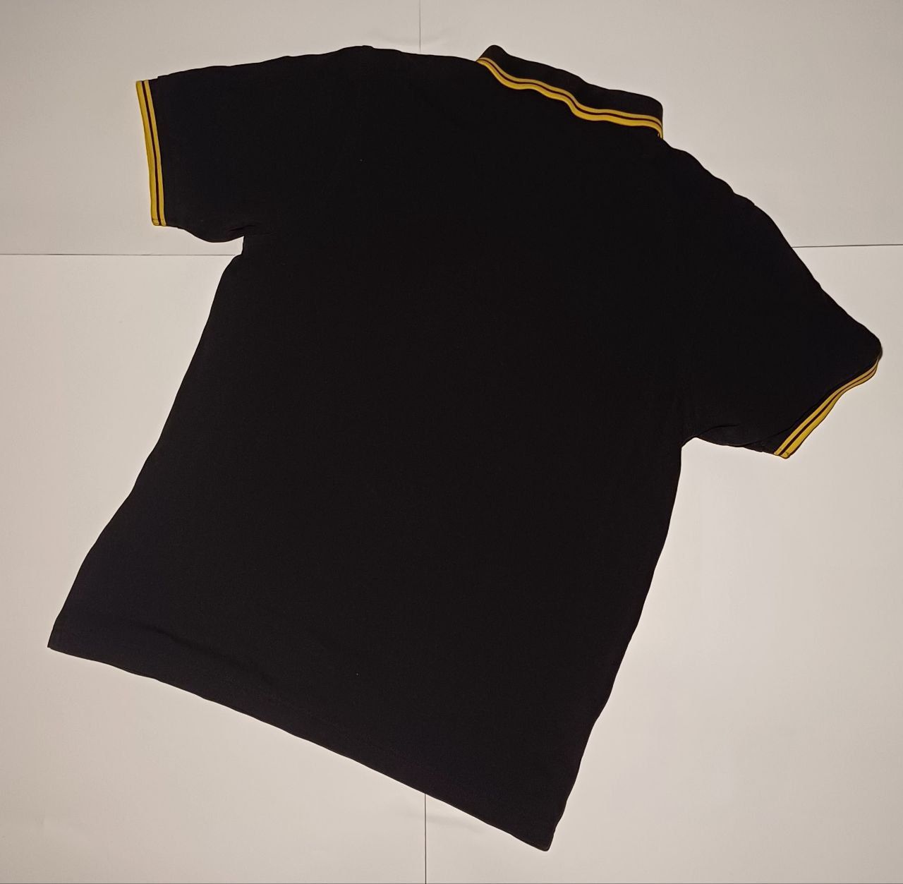 Polo Fred Perry black gold twin tip