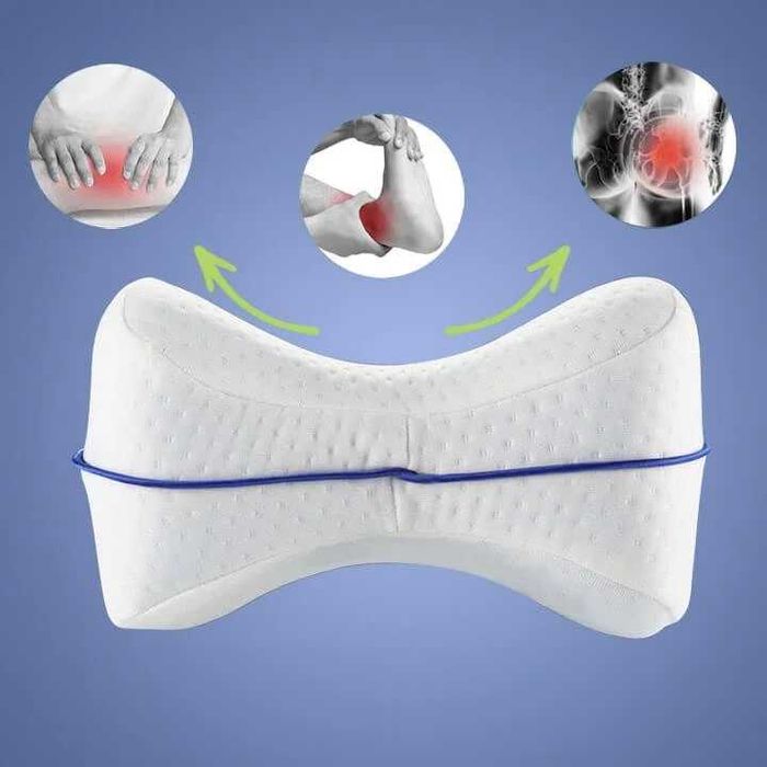 Ortopedyczna poduszka między kolana – klin do spania, separator nóg