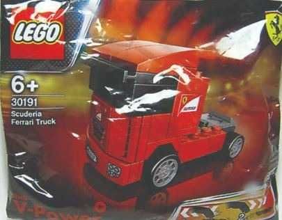 Lego Shell Scuderia Ferrari Truck V-Power komplet nowy 30191