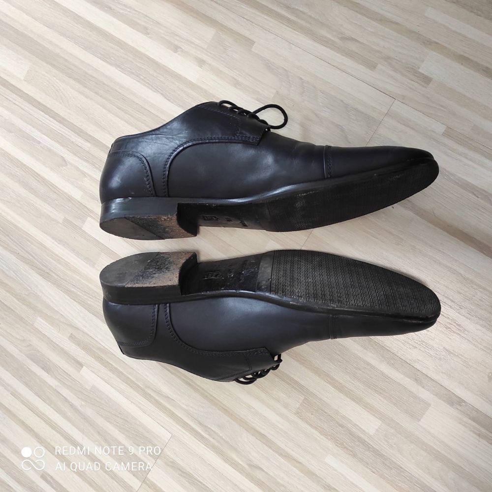 Кожаные туфли Carlo Pazolini р.42,5 шкіряні туфлі