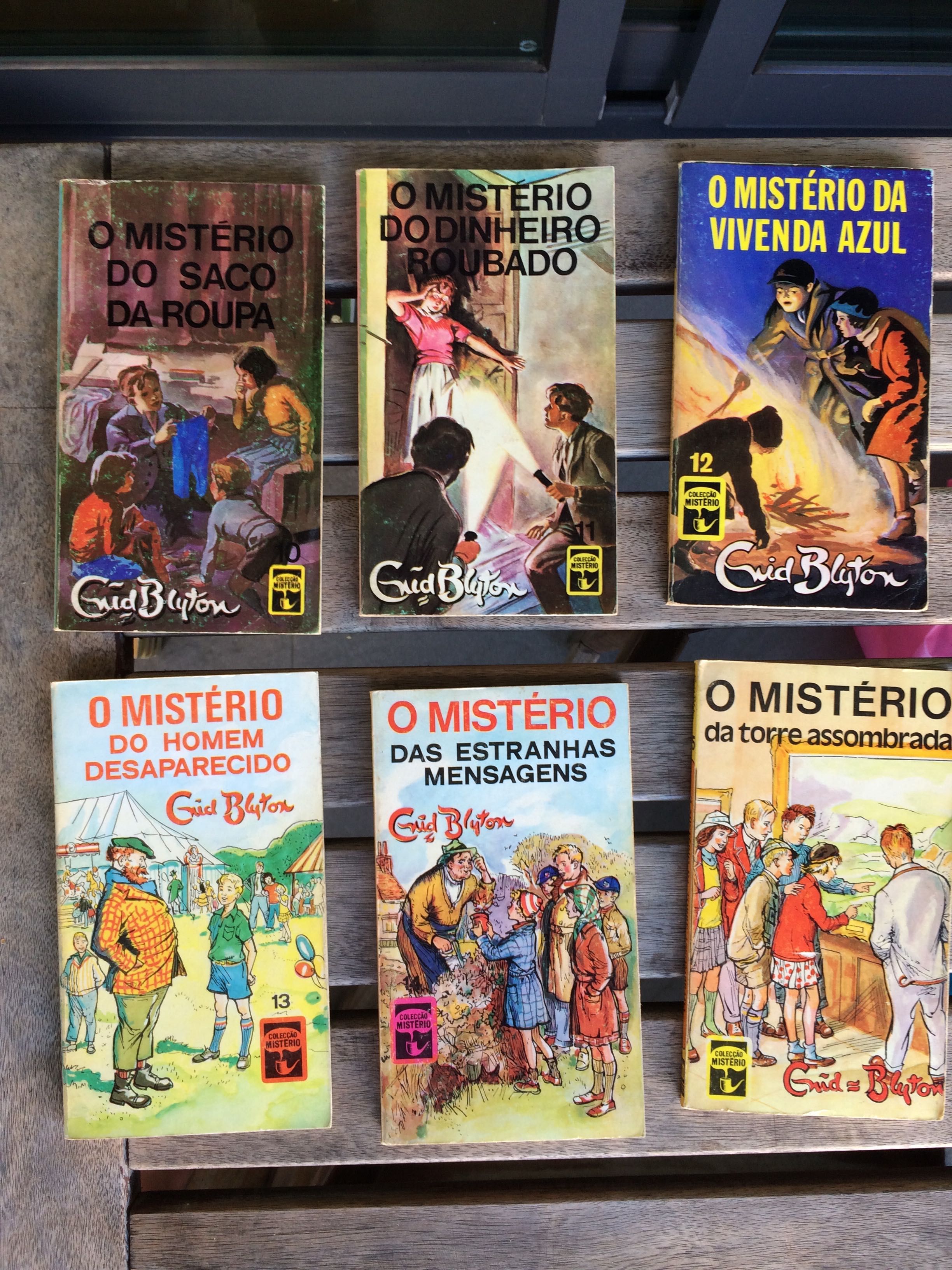 Pack 100 Livros- Os Cinco - Os Sete - O Mistério - O Falcão - Lancelot