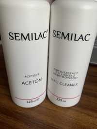 Semilac nail cleaner oraz aceton