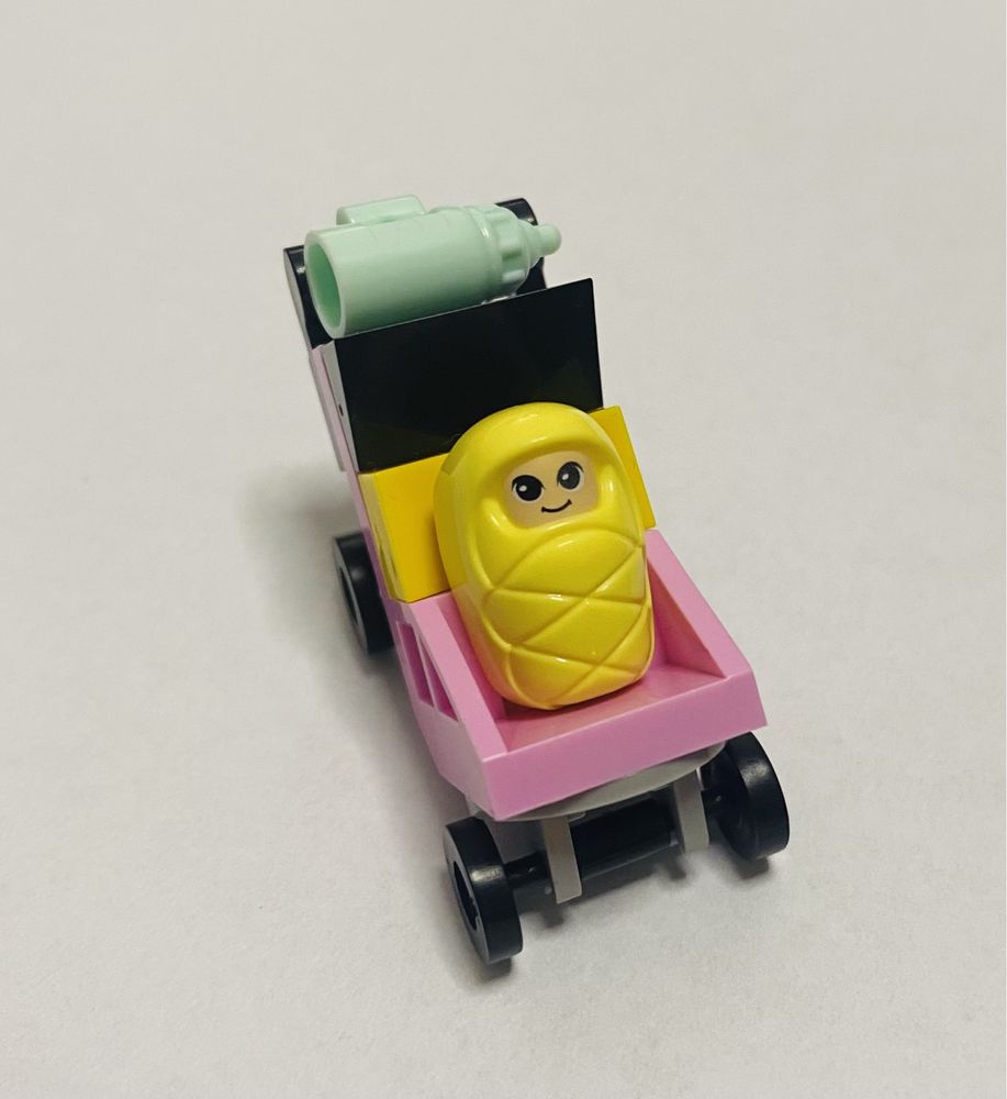 Wózeczek spacerówka klocki kompatybilne z lego friends