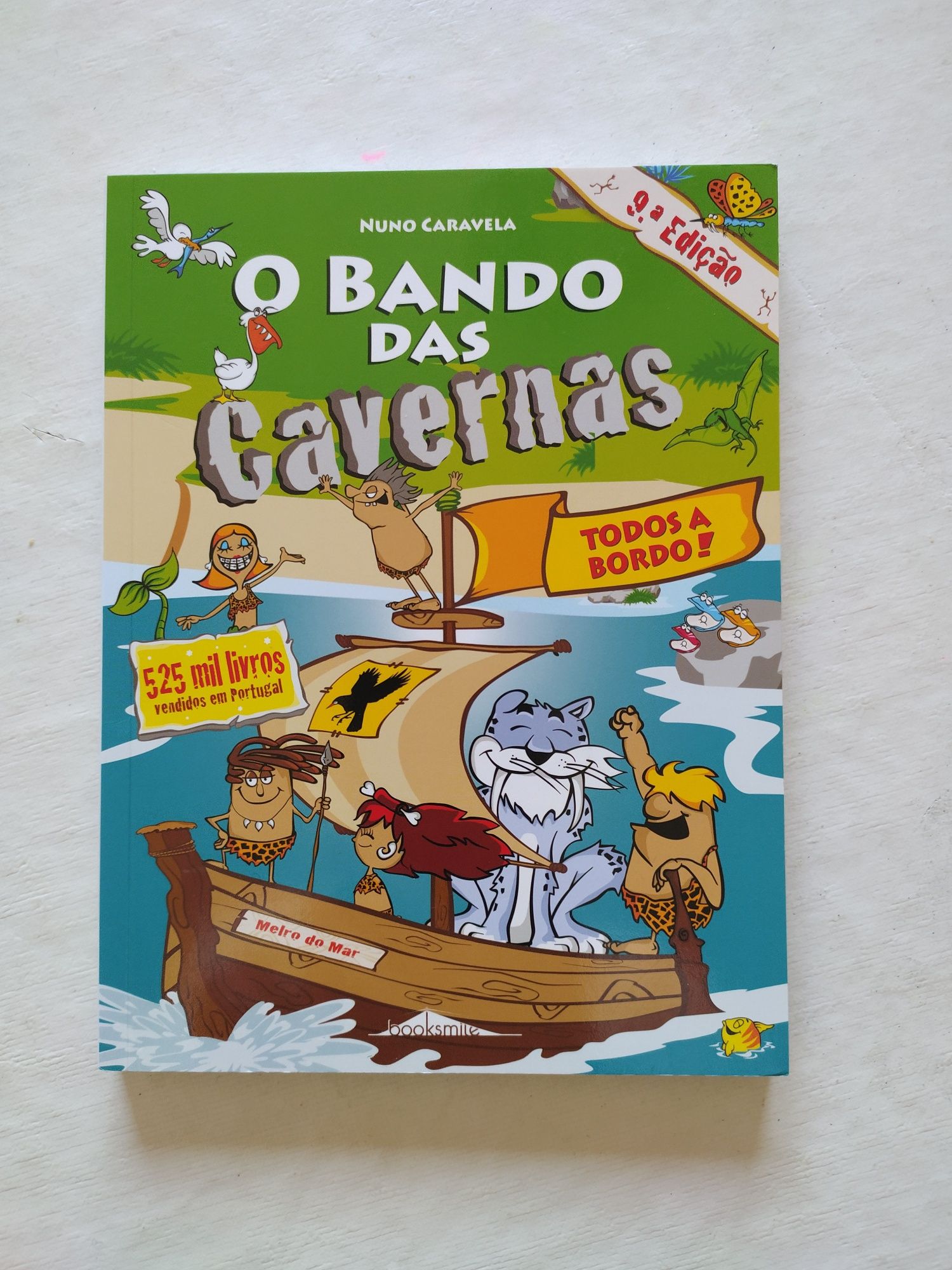 Livro O Bando das Cavernas n.6 - Todos a bordo