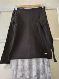 Czarna bluzka z długim rękawem Olivia By Insomnia - używana rozmiar S