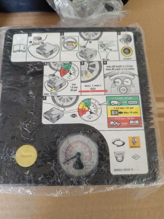 Kit reparação pneu