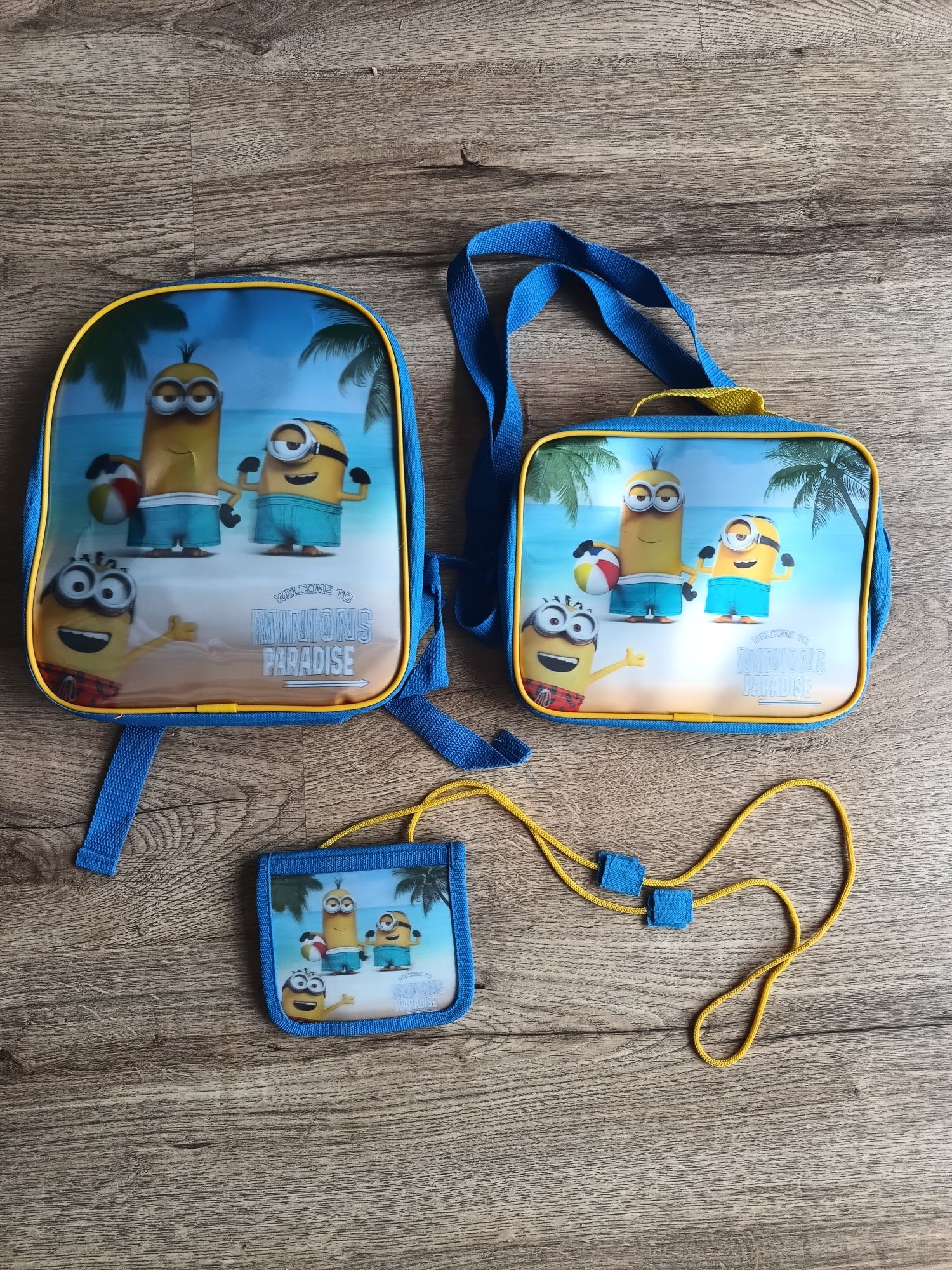 Plecak, torebka, portfel Minionki