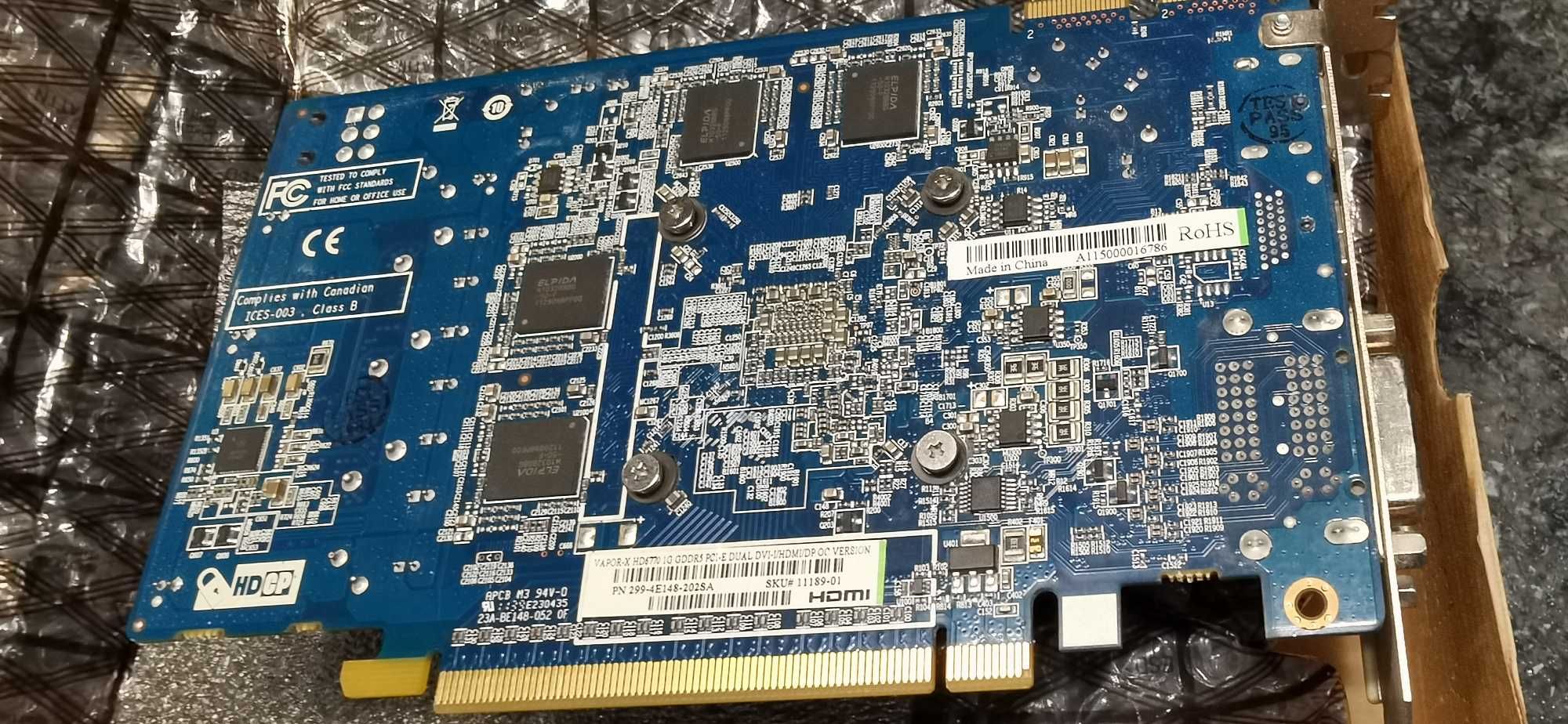 Видеокарта Sapphire Radeon HD6770 1GB GDDR5