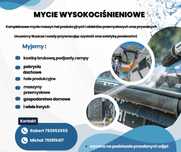 Mycie czyszczenie kostki brukowej elewacji dachu ogrodzeń hal