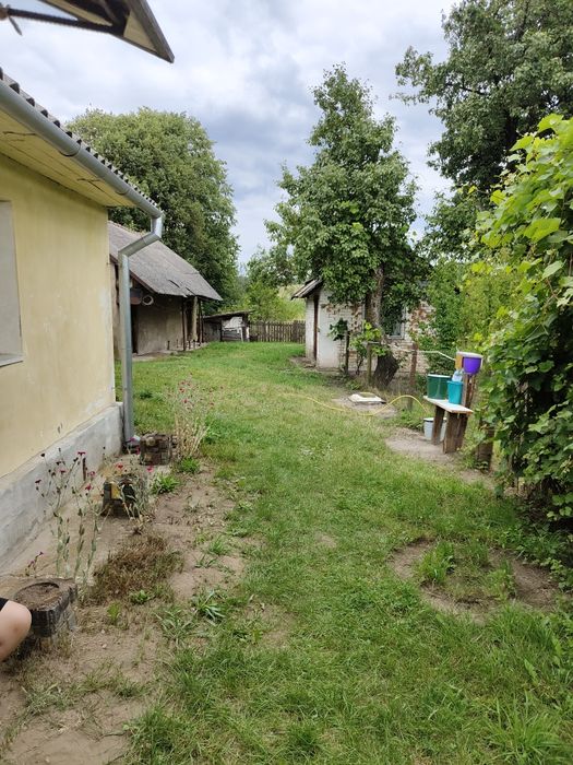 Продаж земельної ділянки з будинком с.Бортятин 50км від Львова.
