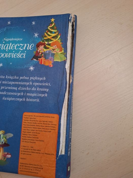 Ksiazka  najpiękniejsze świąteczne opowiesci