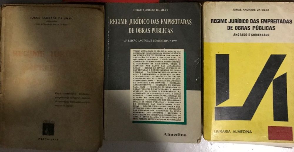 Livros Regime de Empreitadas e Obras Públicas