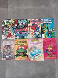 Stare Komiksy - Punisher X-Men Turtles GI-Joe Garfield