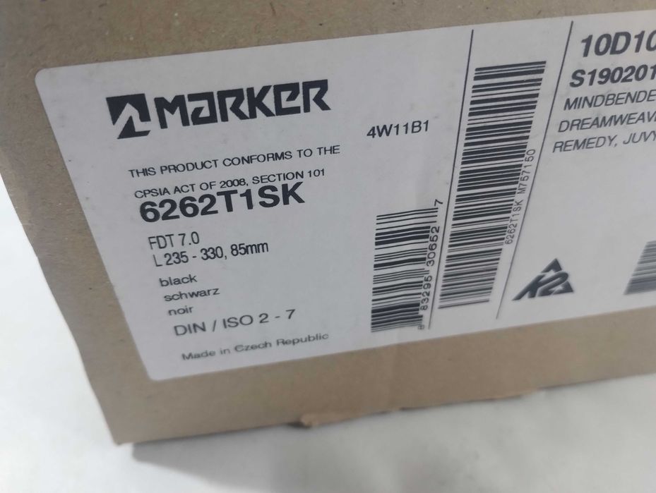 wiązania wiązanie narciarskie marker FDT  2-7 din nowe