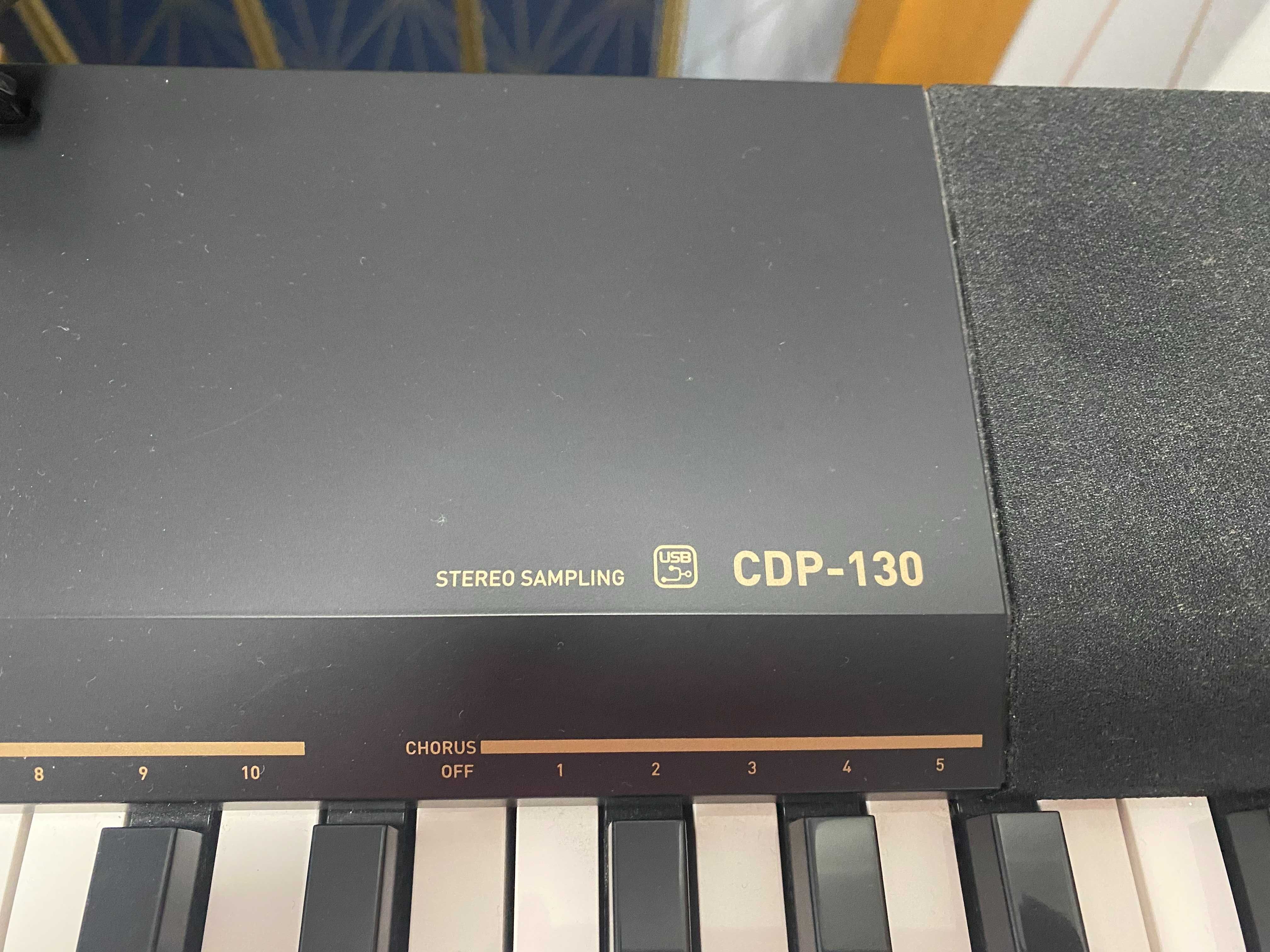 Pianino elektroniczne CDP-130 BK CASIO