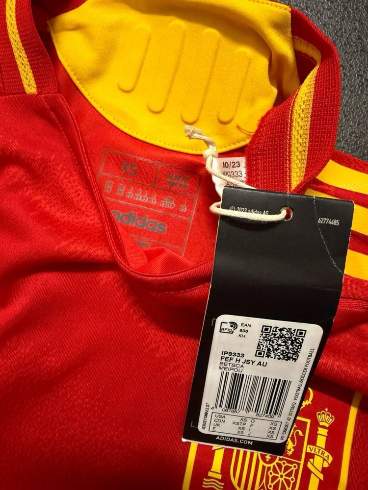 Koszulka adidas Hiszpania 2024 | Wersja Authentic | Pedri #26