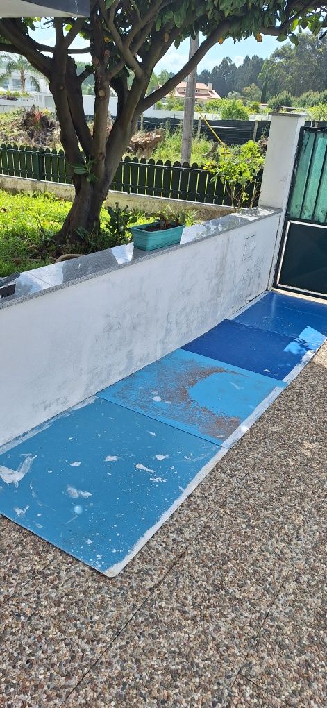 Pinturas interiores e exteriores