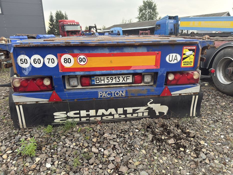 Контейнеровоз Pacton T3-010, 2008 р., 3 осі, вантажопідйомність 37,7