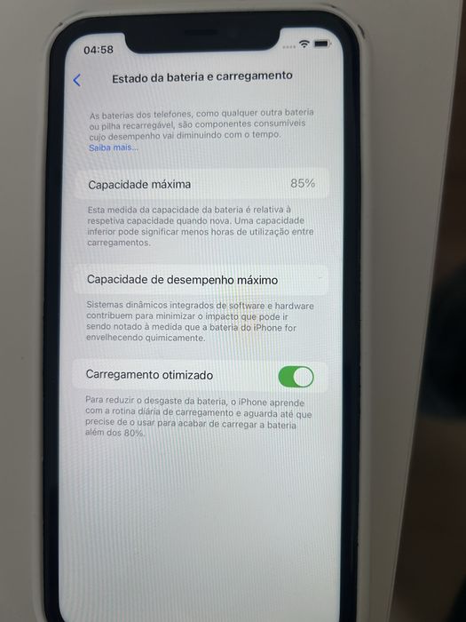 Iphone 11 branco 64 gb impecavel e todo original