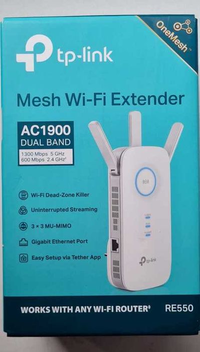 Wzmacniacz sieci TP-Link RE550 LAN