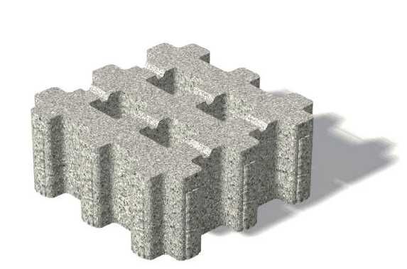 EKO Krata 19,8x19,8 gr.8cm szara