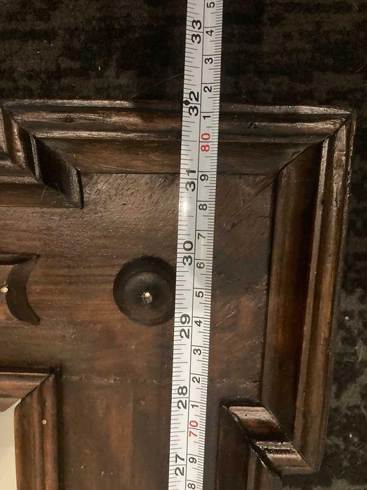 Lustro drewniana rama