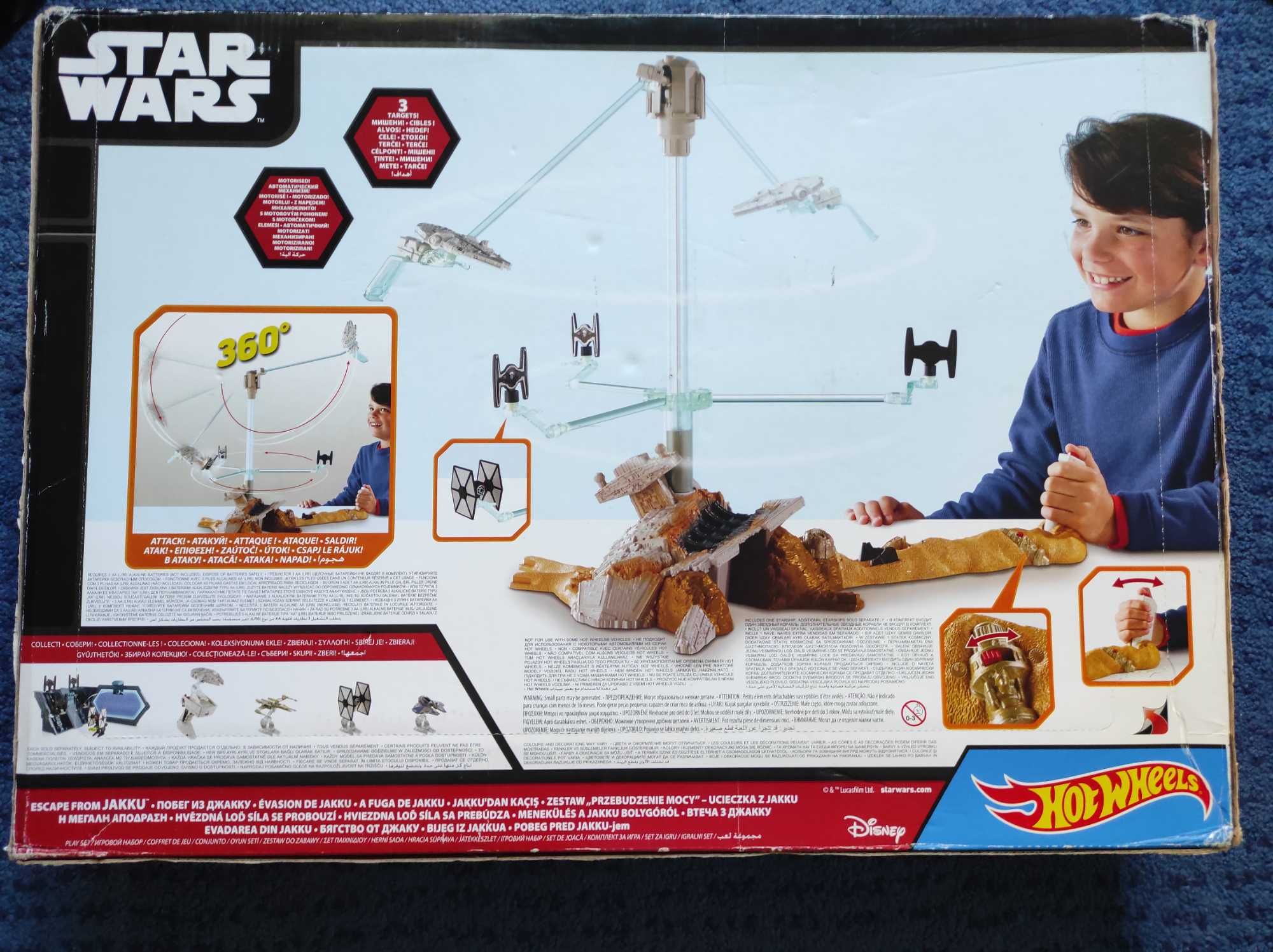 Brinquedo "Hot Wheels Star Wars - A Fuga de Jakku"