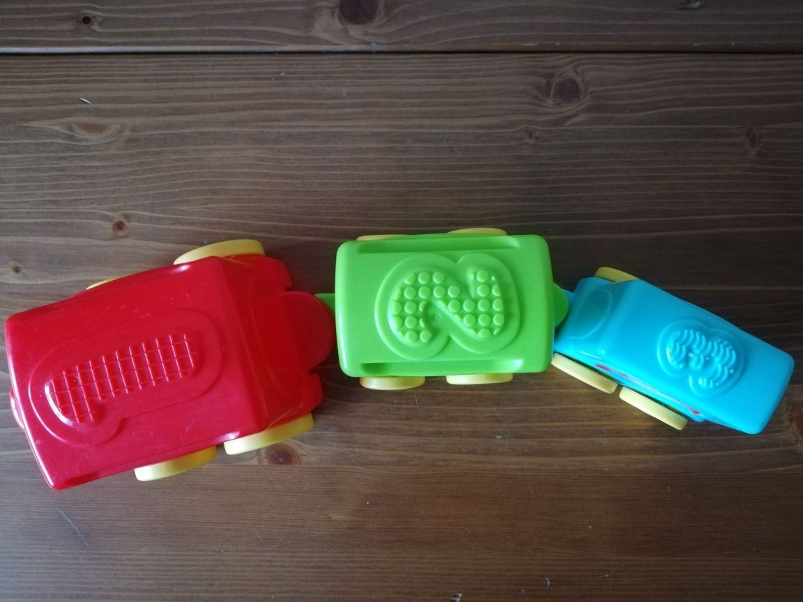 Pociąg, wieża z cyframi Fisher Price