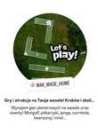 GRY PLENEROWE WESELNE MINI GOLF księżyc piłkarzyki giga jenga ITP
