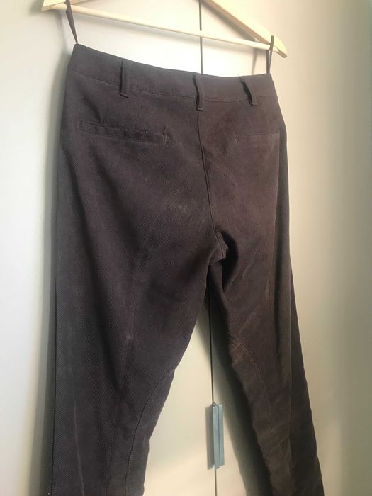 Ava woman bryczesy sztruksy brązowe rozmiar 36